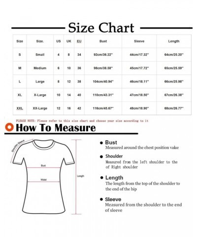 Womens Summer Tops 2024 Casual Dressy 3/4 Sleeve T Shirts Tie Dye Printed Shirt Cute Tees Trendy Tshirt Blouses Pullover Ligh...