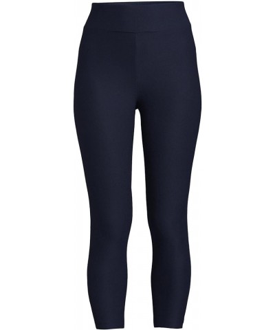 Women's Knit Capri Leggings Dark Navy $11.42 Leggings