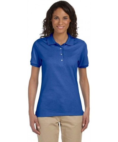 Ladies' SpotShield Jersey Polo Shirt Royal $10.03 Shirts