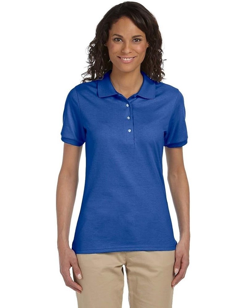 Ladies' SpotShield Jersey Polo Shirt Royal $10.03 Shirts