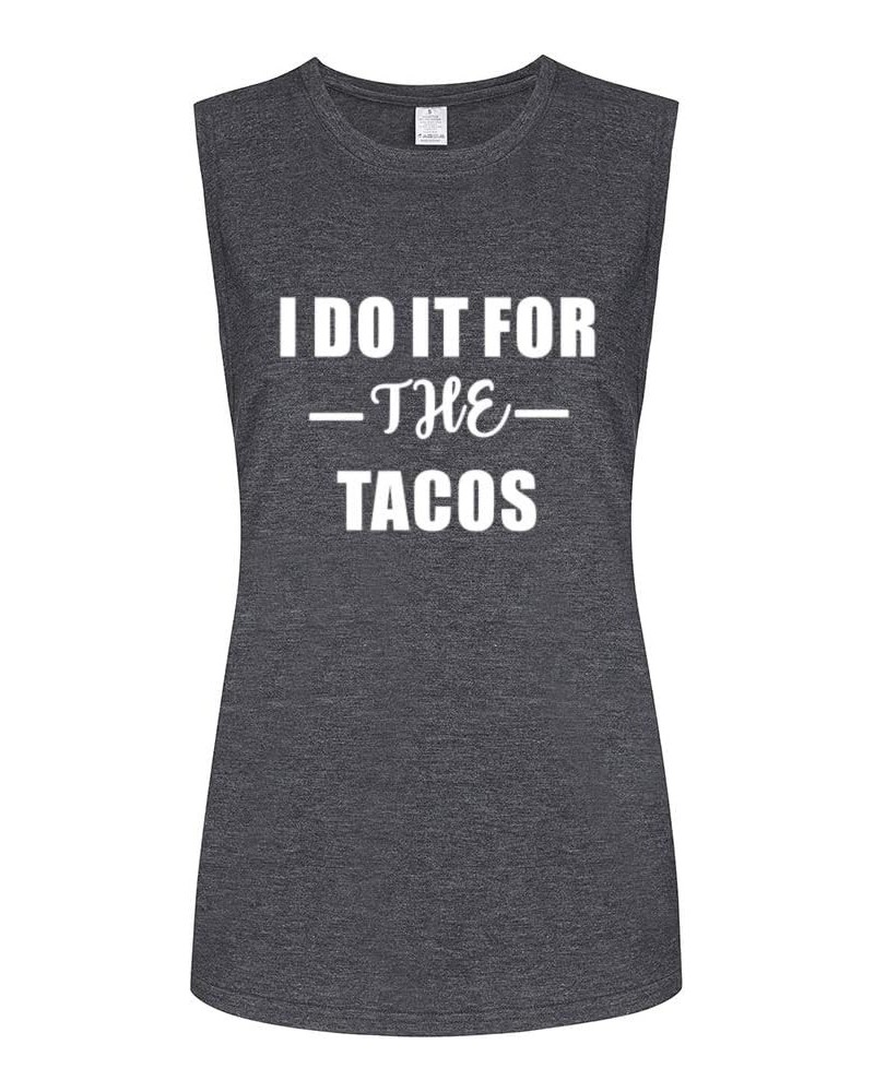 Tank Tops for Women-Womens Funny Saying Fitness Workout Racerback Tank Tops Sleeveless Shirts H816grey-muscle Tank $9.59 Acti...