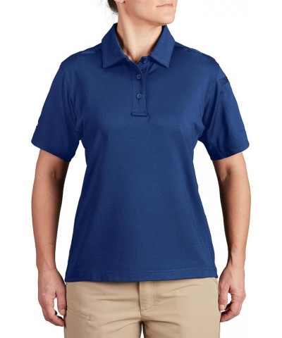 Women's Edgetec Short Sleeve Polo Cobalt $19.20 Shirts