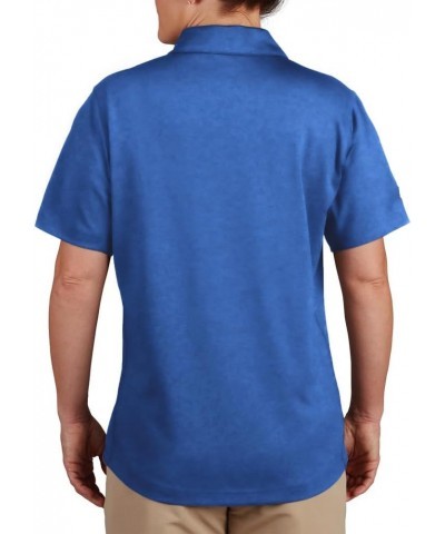 Women's Edgetec Short Sleeve Polo Cobalt $19.20 Shirts