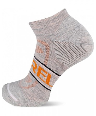 Men's and Women's Zoned Cushioned Wool Hiking Low Cut Socks-1 Pair Pack-Breathable Arch Support Gray $11.85 Activewear