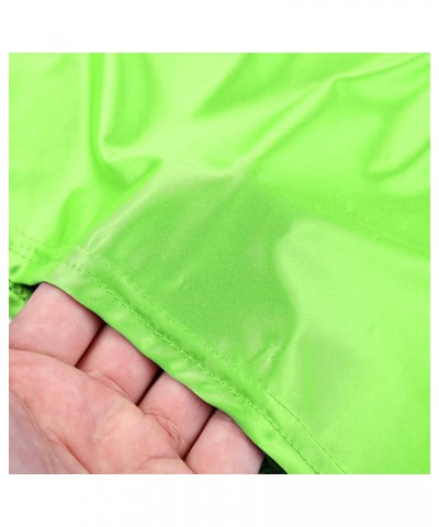 Women's Mesh Micro Mini Skirt See Through Lace Trim High Waist Pencil Skirts Half Slips Skirt 3 Fluorescent Green $5.60 Skirts