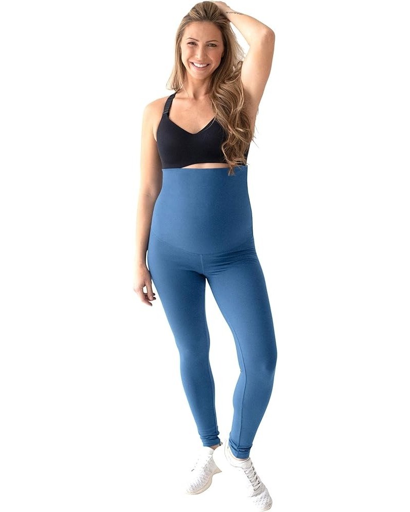 Louisa Ultra High-Waisted Over The Bump Maternity/Pregnancy Leggings Storm $41.80 Leggings