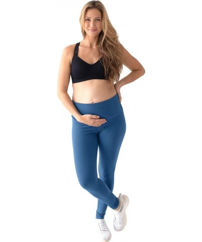 Louisa Ultra High-Waisted Over The Bump Maternity/Pregnancy Leggings Storm $41.80 Leggings