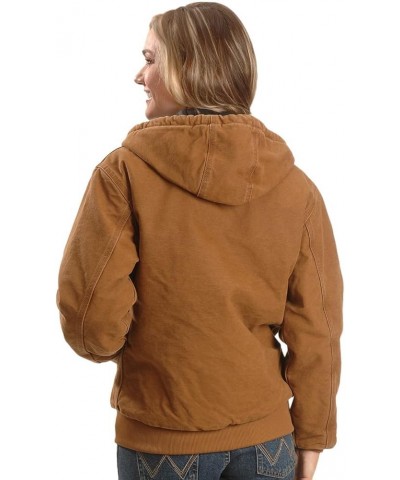 Women's Lined Sandstone Active Jacket Wj130 Brown $77.00 Jackets