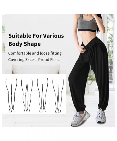 Womens Sweatpants with Pockets Lightweight Joggers Loose Casual Pants Comfy Stretch Yoga Running Workout Lounge Pants Black $...