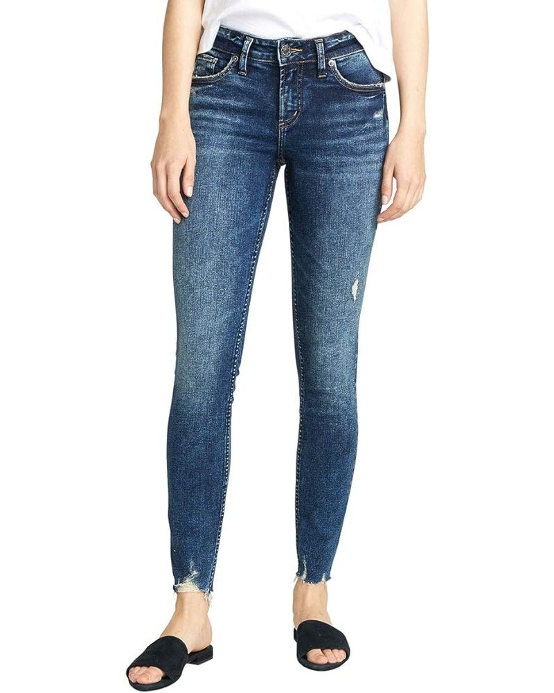 Women's Elyse Mid Rise Skinny Jeans-Legacy Dark Indigo Shade $22.50 Jeans