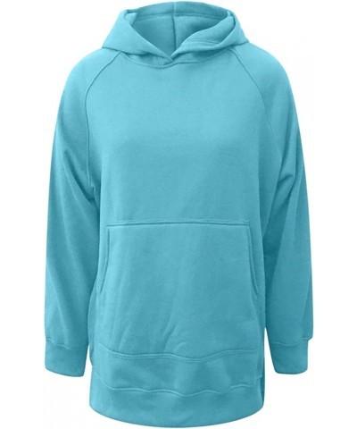 Women's Hooded Sweatshirt Fleece Lined Crewneck Sweatshirts Side Split Hoodies Pullover Fall Loose Fit Long Sleeve Tops A0002...