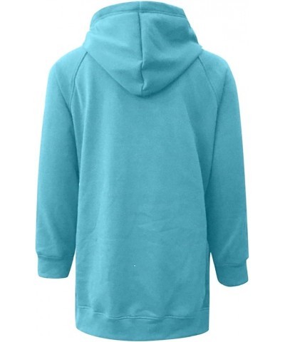 Women's Hooded Sweatshirt Fleece Lined Crewneck Sweatshirts Side Split Hoodies Pullover Fall Loose Fit Long Sleeve Tops A0002...