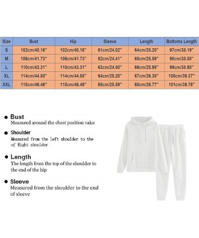 Cute Joggers For Women 2 Piece Set Long Sleeve Sweatshirt Hoodie Jogging Pants Holiday Comfy Outfits With Pockets A1white $10...