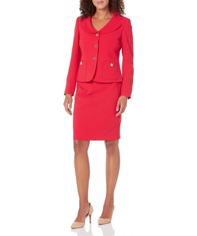 Women's 3btn JKT with Pencil Skirt Cherry Sprig $38.90 Skirts