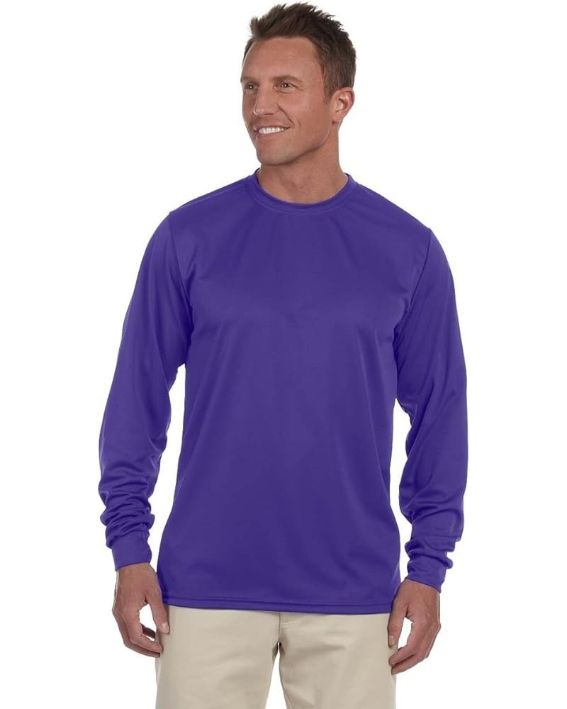 Women's Wicking Long Sleeve T-Shirt Purple $8.83 Others