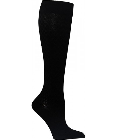 TrueSupport Women 10-15 mmHg 4 Single Pair Pack Compression Socks, Regular, Bleach Onyx Plus (Pack of 4) $23.55 Activewear