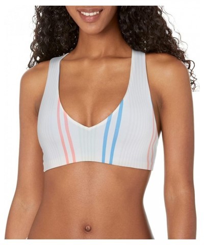 Women's La Jolla Reversible Top Sunny Stripe/Bluebay X-Large $30.73 Swimsuits