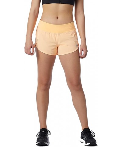 Women's Impact Run 3 Inch Short 20 Light Mango $19.55 Shorts