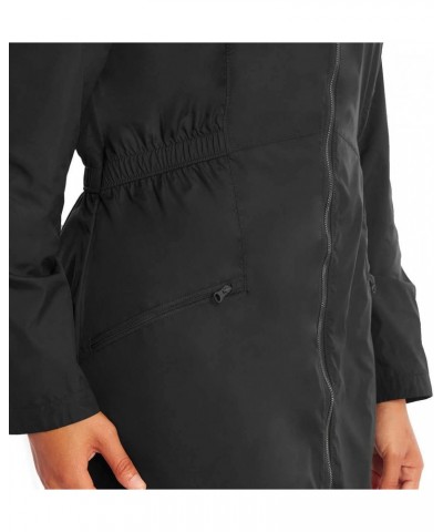 Ladies' Hooded Lightweight Jacket Pıck (Black, Large) $15.93 Jackets