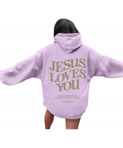 Living Proof Of A Loving God Hoodies For Women Oversized Shaper Printed Hooded Pullover Sweatshirts Long Sleeve Hoodie Tops Z...