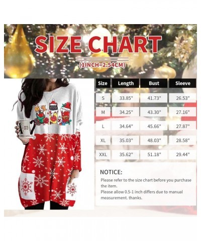 Christmas Cat Sweatshirt Women Funny Christmas Tree Graphic Shirts Gift Long Sleeve Pullover Xmas Holiday Tops Red $14.03 Hoo...