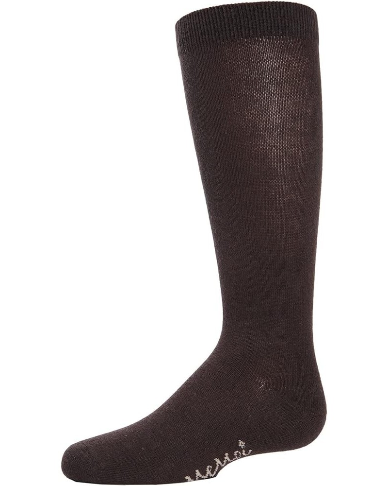 Unisex Basics Knee High Socks Brown $8.67 Socks