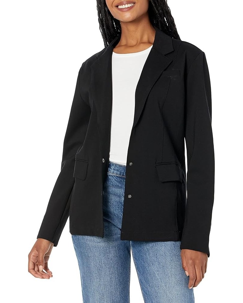 Women's Blazer Ponte Black $18.07 Blazers