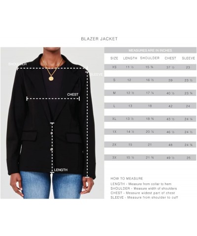 Women's Blazer Ponte Black $18.07 Blazers