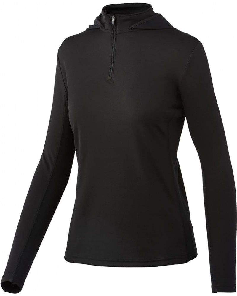 Women's Icon X Hoodie |UPF 50+ Long-Sleeve Fishing Shirt Small Black $31.34 Activewear