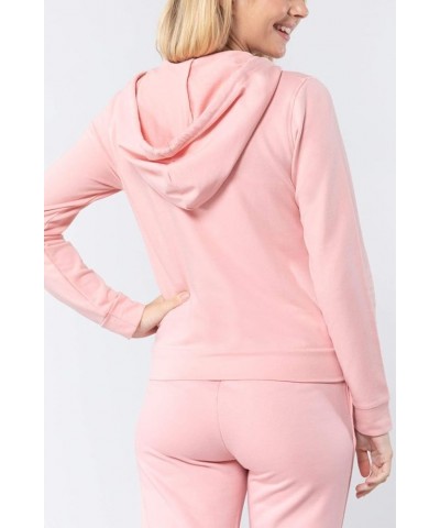 Women Active Lightweight Thin Zip-Up Hoodie Jacket Blush $14.99 Hoodies & Sweatshirts