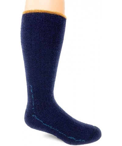 Heavy-Duty Terry Lined Endurance Alpaca Socks Lakeside Blue/Gold $12.60 Socks