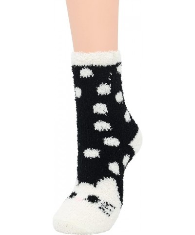 Womens Fuzzy Socks Winter Warm Fluffy Socks Athletic Outdoor Sports Socks 5 Pack Animals $7.64 Socks