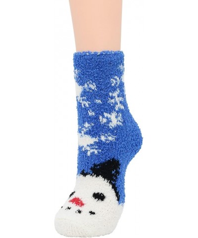 Womens Fuzzy Socks Winter Warm Fluffy Socks Athletic Outdoor Sports Socks 5 Pack Animals $7.64 Socks