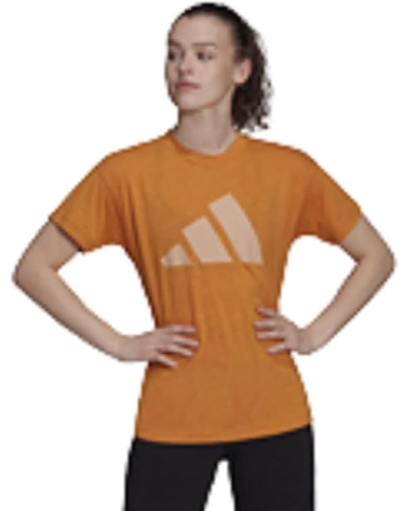 Women's Sportswear Winners 2.0 Tee Focus Orange Melange $12.25 Activewear