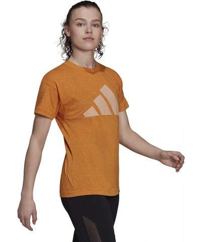 Women's Sportswear Winners 2.0 Tee Focus Orange Melange $12.25 Activewear