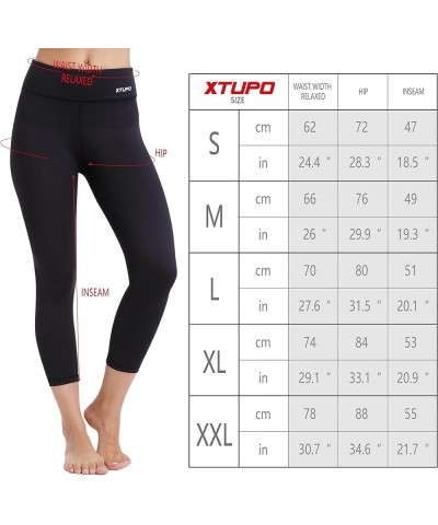 High Waist Yoga Leggings Ultra Soft&Slim Workout Pants 4 Way Stretch Fabric Black $12.47 Leggings