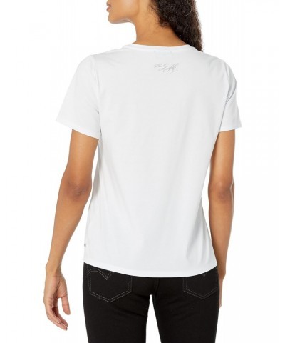 Women's Logo T-Shirt, White $22.96 T-Shirts