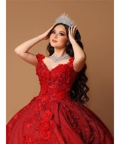 Lace Appliques Prom Homecoming Dress Off Shoulder Long Quinceanera Sweet 15 16 Party Dress Style2-wine Red $44.10 Dresses