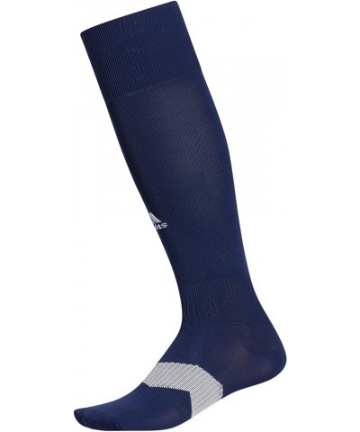 Unisex-adult Metro 5 Soccer Socks (1-pair) Team Navy Blue/Clear Grey/White $7.56 Activewear