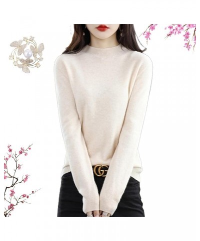 Cashmere Sweaters for Women, Turtleneck Sweater Women, Womens Cashmere Sweater, Cashmere Sweater Women Beige $17.10 Sweaters