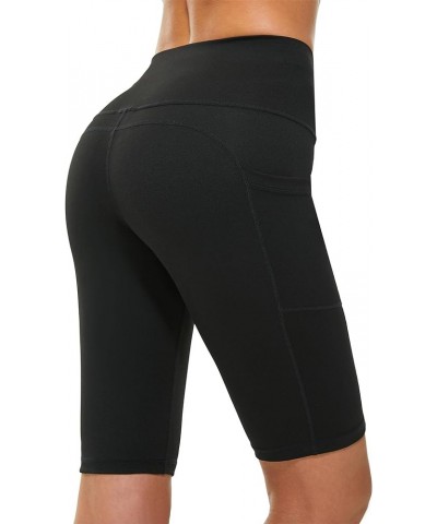 Women's Tummy Control Active Yoga Running Shorts Exercise Fitness Gym Workout Shorts Black/ Color $7.79 Activewear