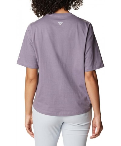 Women's Standard Bramley Bay Relaxed Tee Granite Purple Pfg Isle Rise $16.50 T-Shirts