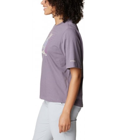 Women's Standard Bramley Bay Relaxed Tee Granite Purple Pfg Isle Rise $16.50 T-Shirts