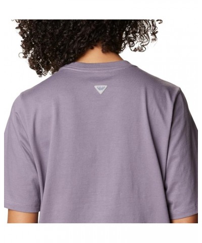 Women's Standard Bramley Bay Relaxed Tee Granite Purple Pfg Isle Rise $16.50 T-Shirts