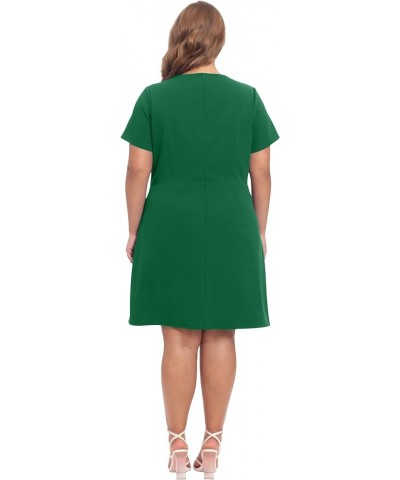 Women's Patch Pocket Mini Dress Evergreen $15.13 Dresses