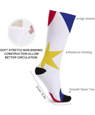 Socks Portugal Flag Casual Socks Funny 3D Print Colorful Soft Athletic Sport Novelty Tube Crew Socks One Size Style-8 $12.75 ...