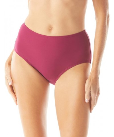 Chloe High Waisted Bikini Bottom — Modest, Full Coverage Swimsuit Bottoms 601 Summer Fig $25.80 Swimsuits