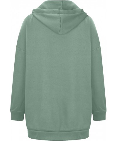 Womens Jackets Winter Lightweight Fleece Coats Hooded Drawstring Outerwear Plus Size Sweatshirts with Pockets Green $8.79 Jac...