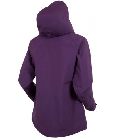 Women's Mia Zephal MAX Rain Jacket Blackberry/Pure White $66.65 Coats