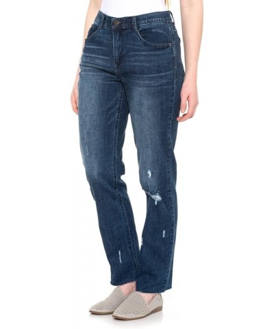 Women's Ab Solution Straight Leg Blue Raw $27.72 Jeans
